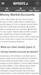 Mobile Screenshot of money-market.deposits.org