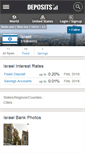 Mobile Screenshot of israel.deposits.org
