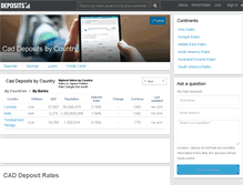 Tablet Screenshot of cad.deposits.org